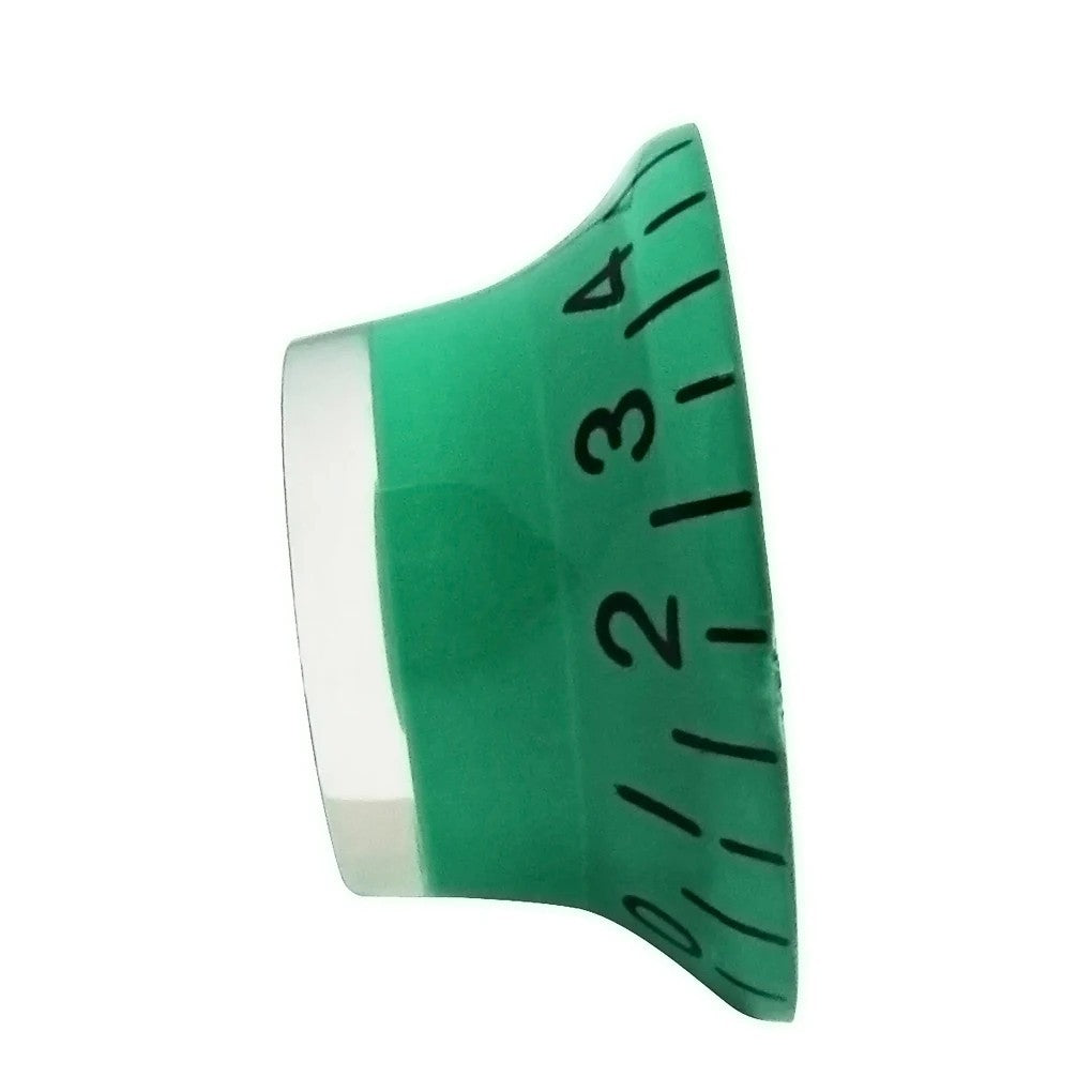 4pcs Green Guitar Volume Tone Top Hat Knobs Fit Epiphone,Ibanez,Peavey