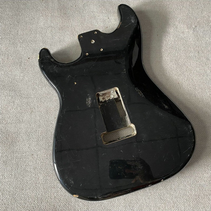 Basswood Black HSS Guitar Body Fit Stratocaster Strat