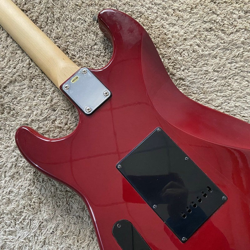 CSR Red Glossy Guitar, Basswood Body, Maple Wood Neck, 22 Frets Finger