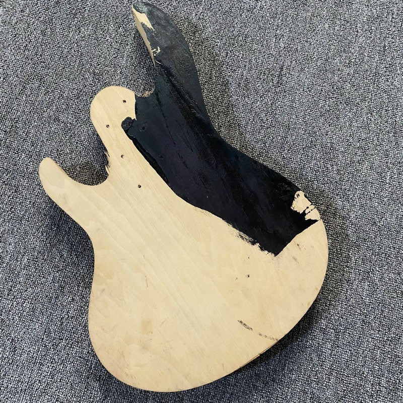 Basswood Unfinished 4 String Electric Bass Guitar Body