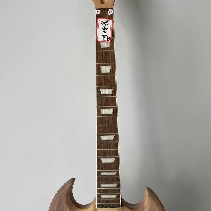 Mahogany Wood Guitar Body with Neck, Rosewood Fretboard Fit SG Guitars