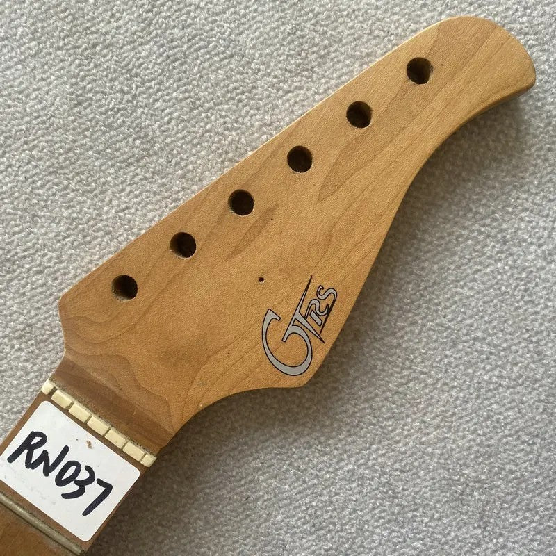 Roasted Maple Wood Electric Guitar Neck, 22 Frets Fretboard