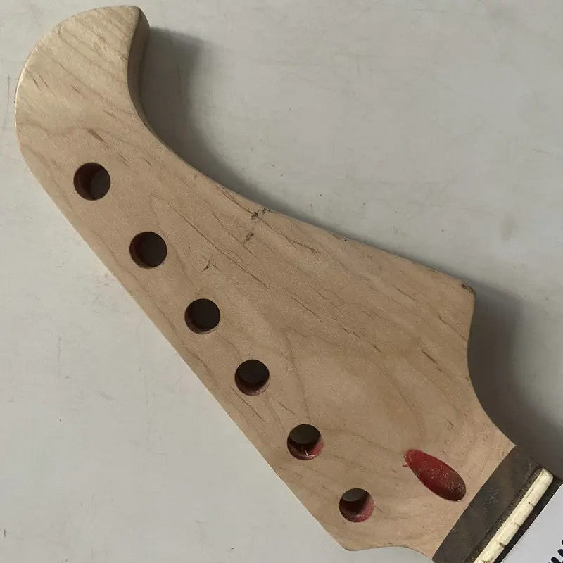 Maple Wood Electric Guitar Neck, Rosewood Fingerboard 22 Frets