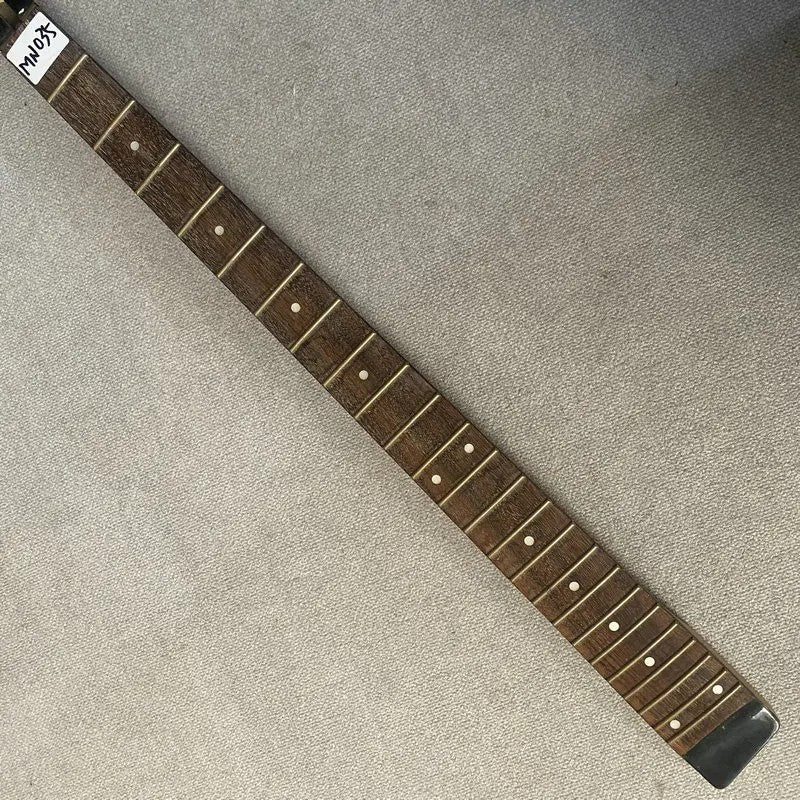Black Maple Wood 4 String Bass Neck, Rosewood 24 Frets Rosewood Finger