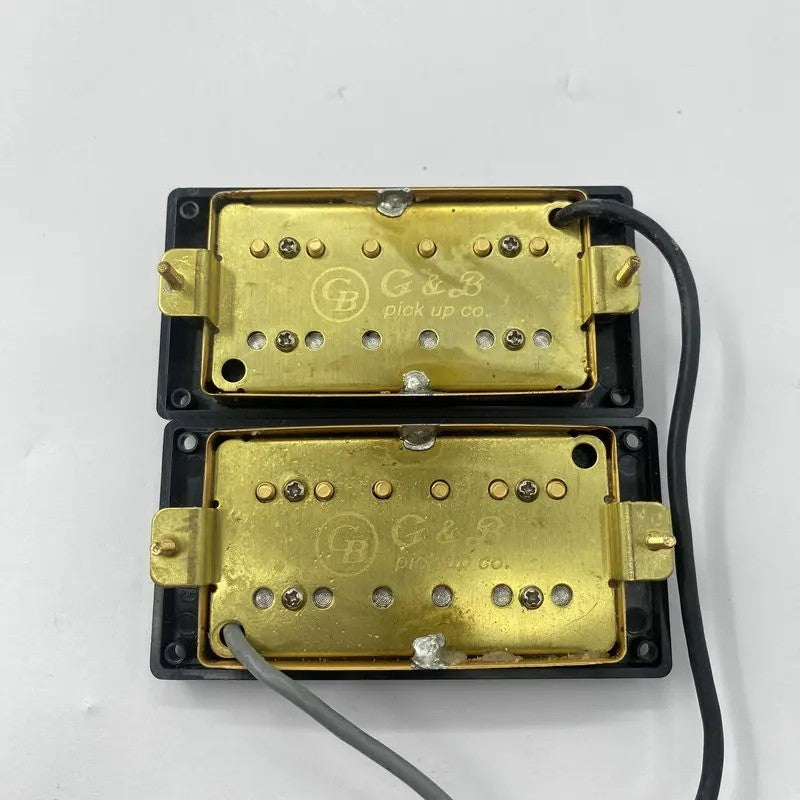 Aged Gold Neck and Bridge Guitar Humbucker Pickups Set Fit Epiphone,Ib