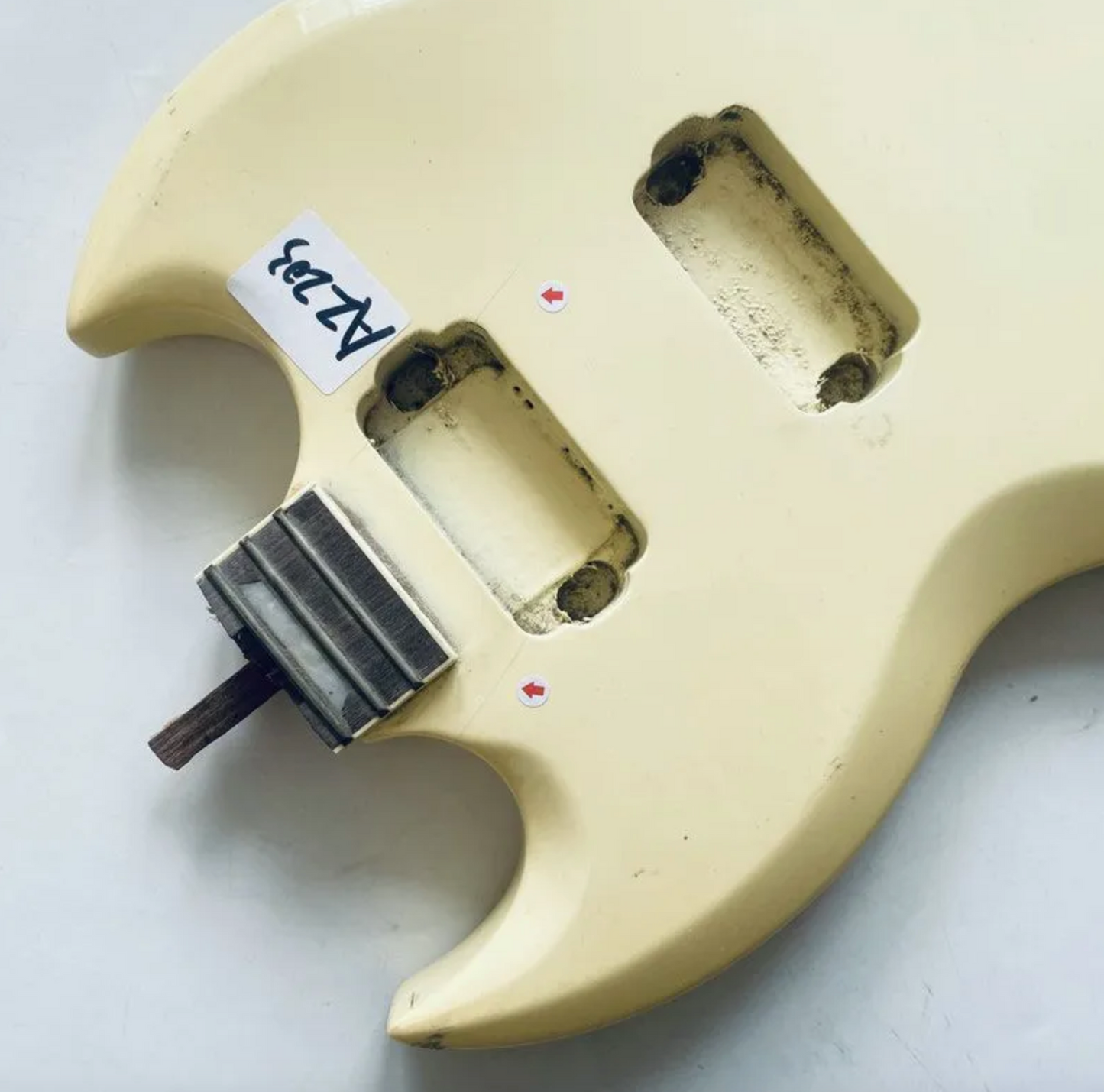 Cream White Basswood Guitar Body Fit SG Guitars DIY Project
