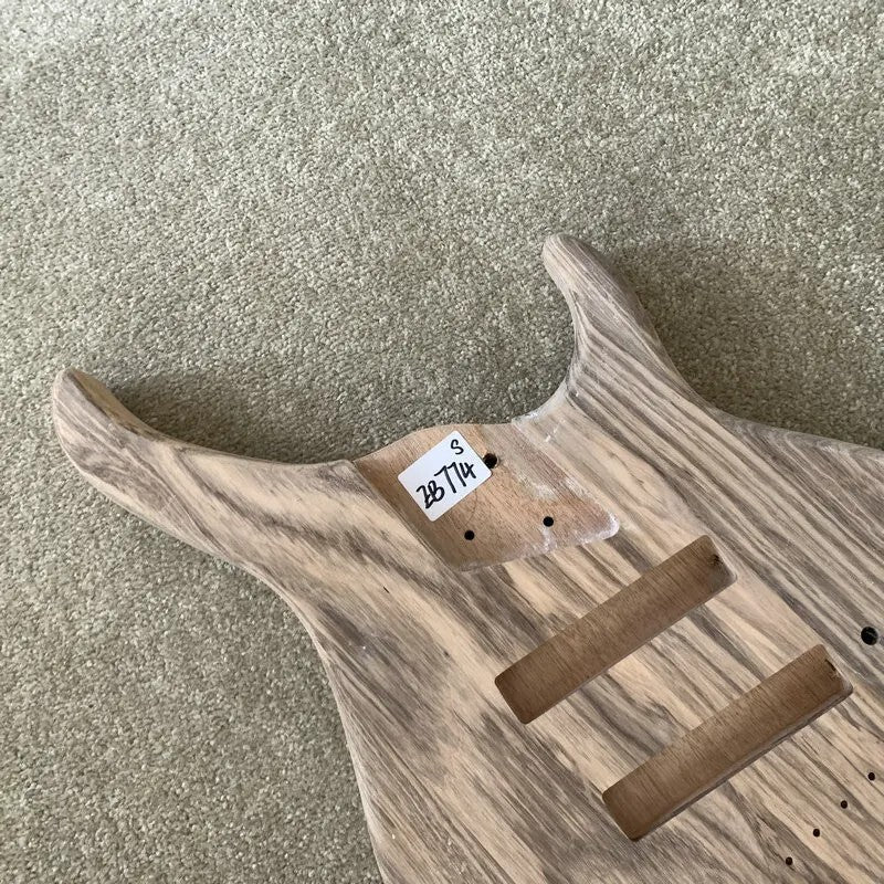 Wenge Wood Top 5/6 String Bass Mahogany Body DIY Project
