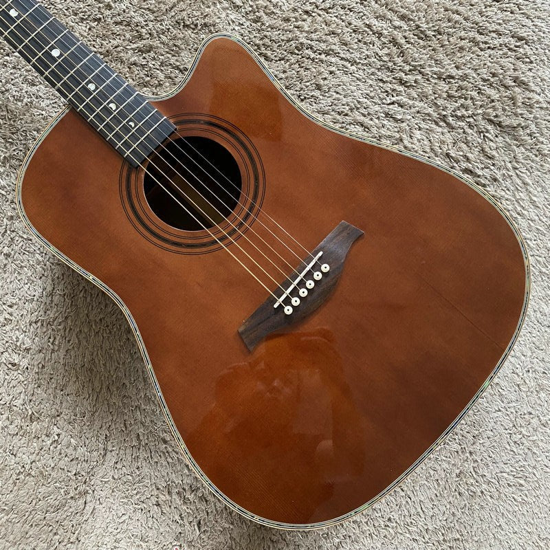 41 Inch Acoustic Guitar, Spruce Top Rosewood Sides Body, Mahogany Neck