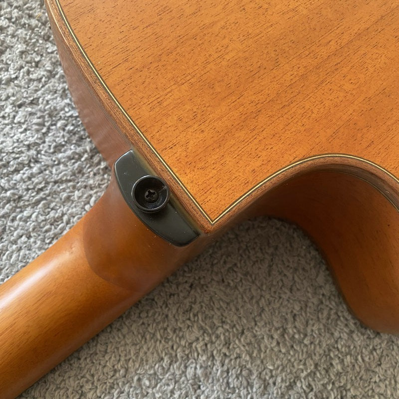Caraya 40 Inch Acoustic Guitar Spruce Top Mahogany Body, Mahogany Neck