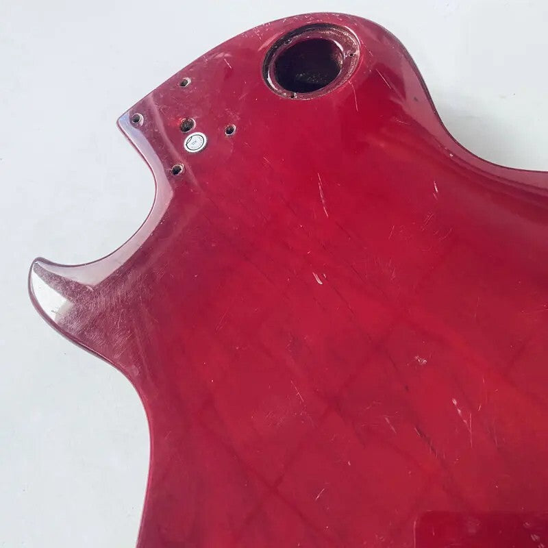 Alder Wood Cherry Burst Guitar Single Cut Body Fit Les Paul LP