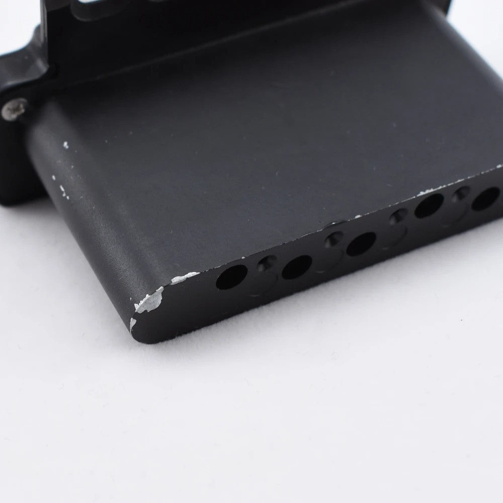Black Wilkinson Guitar Bridge Tremolo with Steel Saddles Fit Stratocas