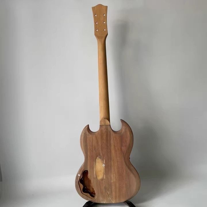 Mahogany Wood Guitar Body with Neck, Rosewood Fretboard Fit SG Guitars