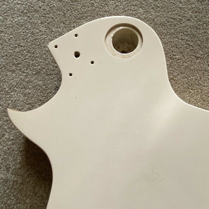 Glossy White Guitar Solid Basswood Body Fit Les Paul LP