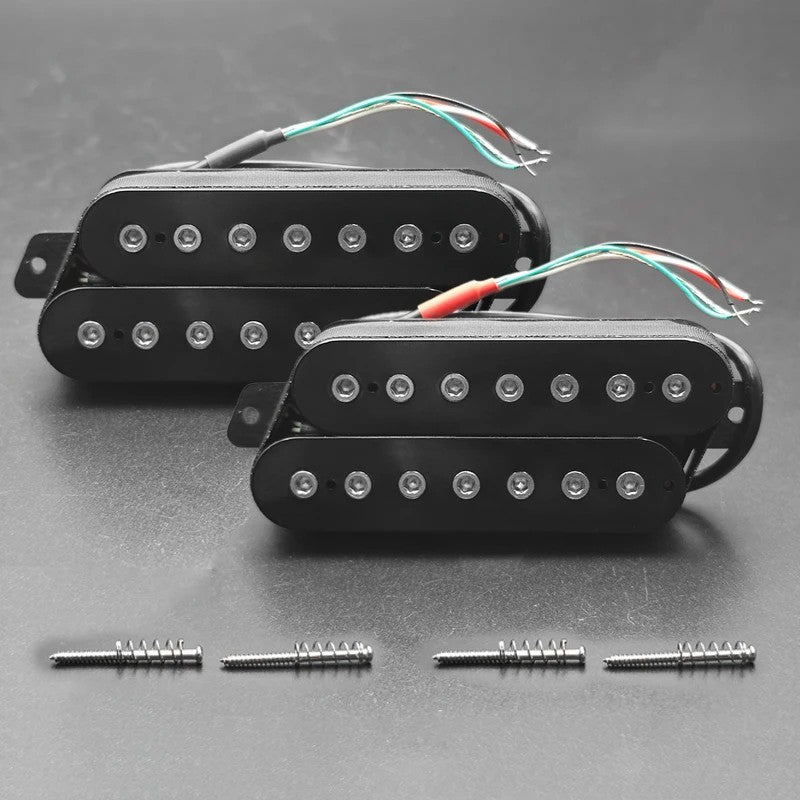7 String Headless Guitar Humbucker Pickups Neck and Bridge Set