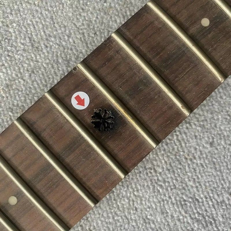 LAG Electric Guitar Maple Wood Neck, 24 Frets Rosewood Fingerboard