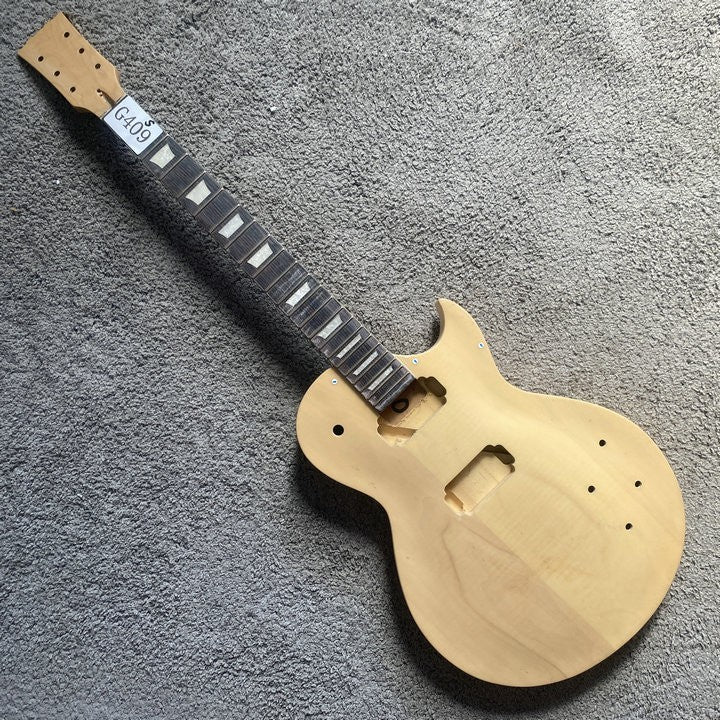 1 Set Basswood Guitar Body with Maple Neck, Rosewood Fingerboard Fit L