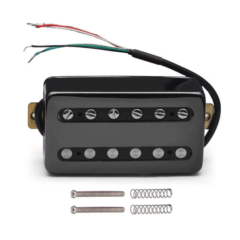Black Brass Covers Guitar Humbucker Pickups Fit Ibanez,Epiphone,Cort,W
