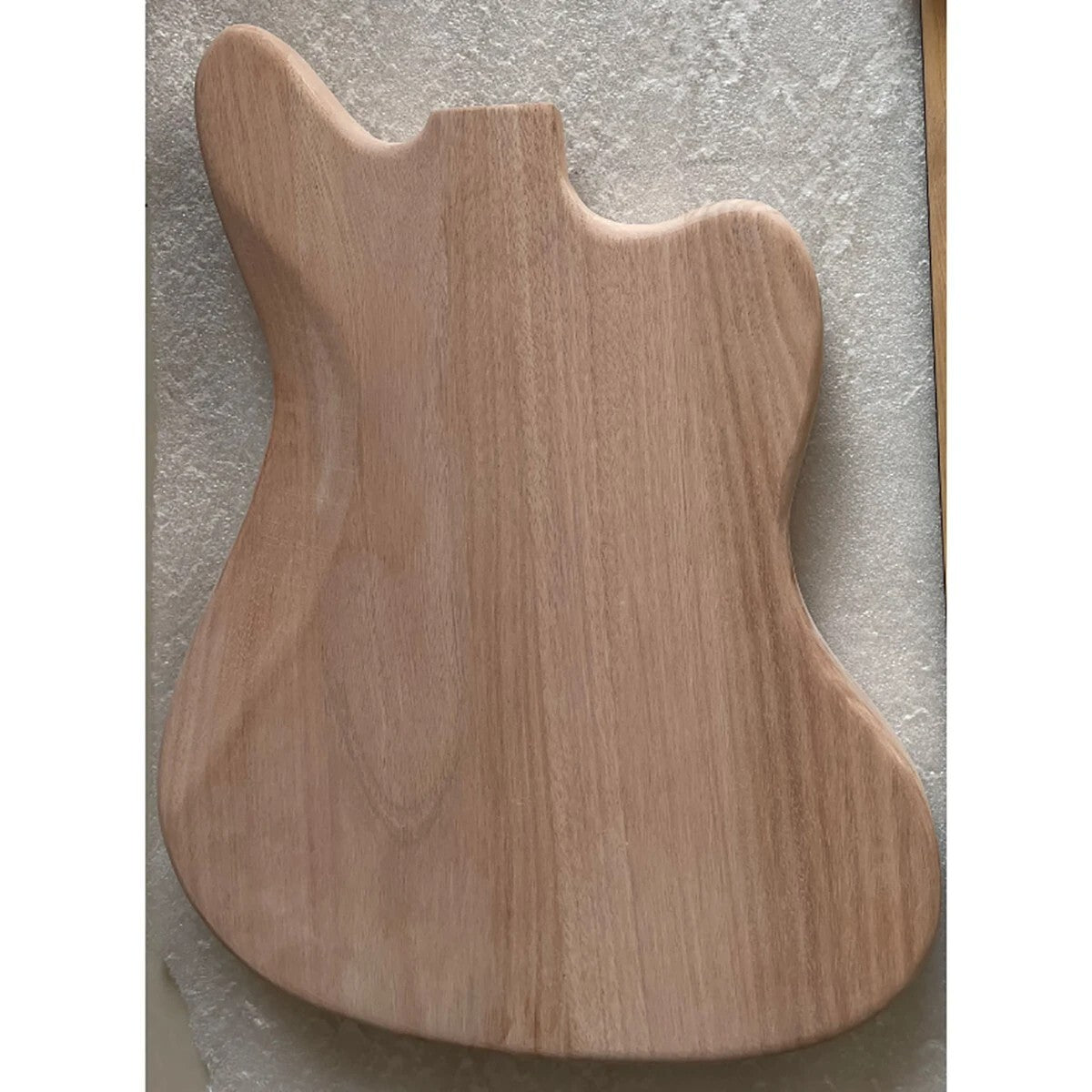 Unfinished Left Handed Mahogany Wood Guitar Body Fit Jazzmaster