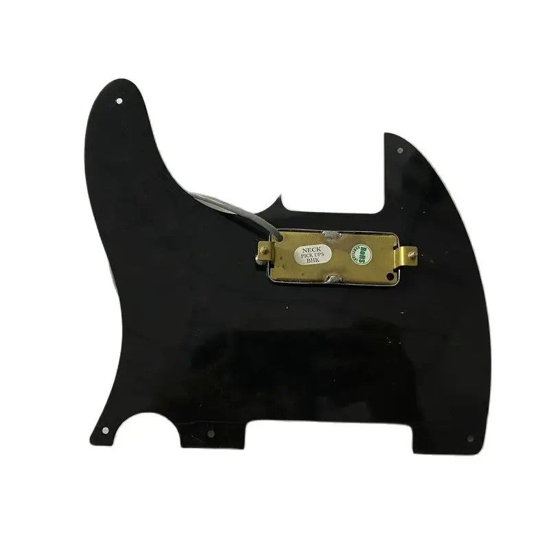 Black Guitar Loaded Control Plate with P90 Pickup Fit Telecaster Tele