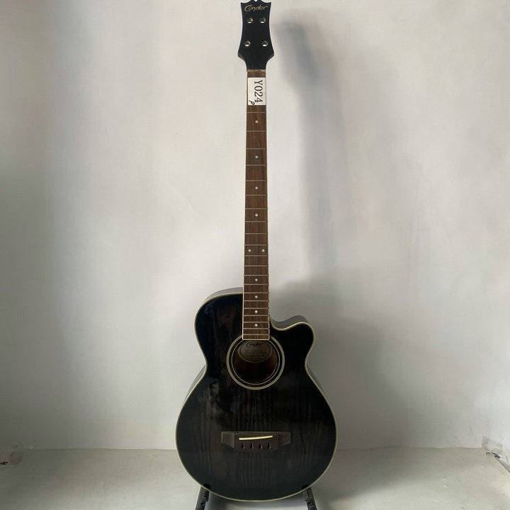 Condor 4 String Acoustic Electric Bass, Ash Top Mahogany Body and Neck