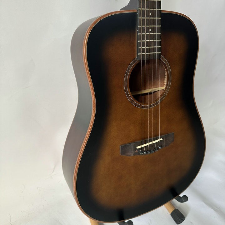 Caraya Gloria 41 Inch Acoustic Guitar Solid Sitka Spruce Top Body, Mah