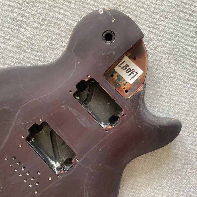 LAG Wine Red Guitar Guitar Basswood Body Fit Les Paul LP