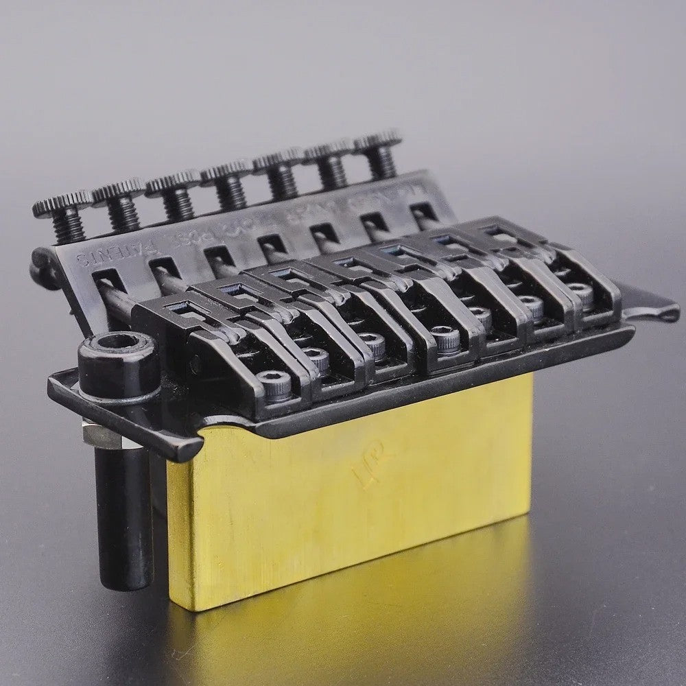 7 String Guitar Double Locking Bridge Brass Block Fit Jackson,Dean,ESP