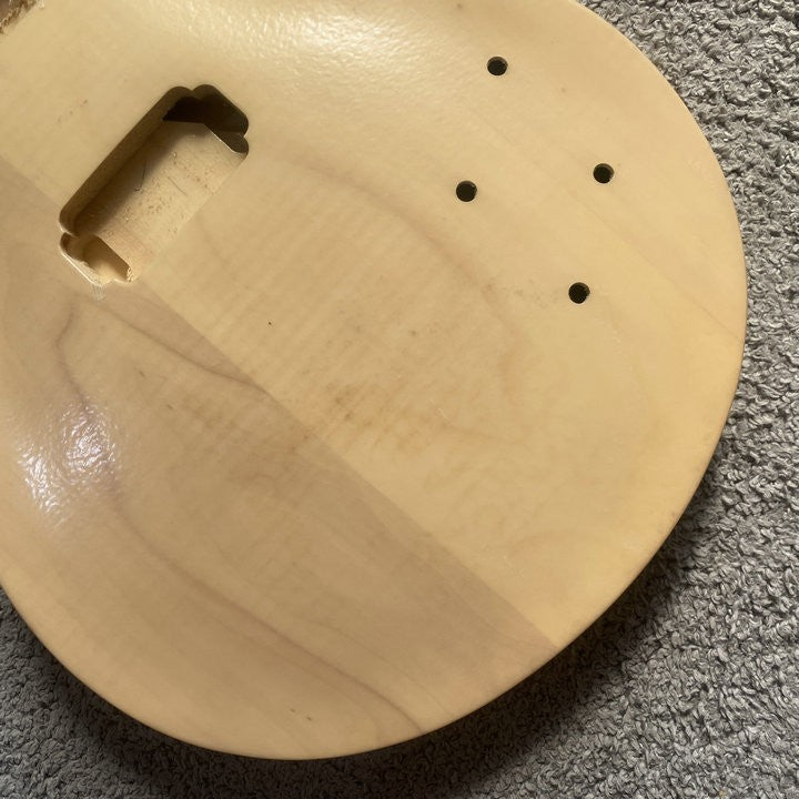 1 Set Basswood Guitar Body with Maple Neck, Rosewood Fingerboard Fit L