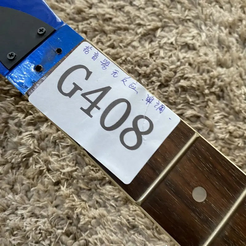 Metallic Blue HSH Guitar, Basswood Body, Rosewood Fingerboard Maple Ne