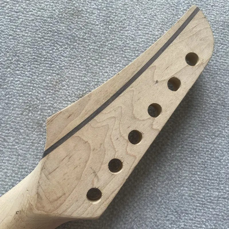 Maple Wood Electric Guitar Neck, Rosewood 22 Frets Fingerboard DIY Pro