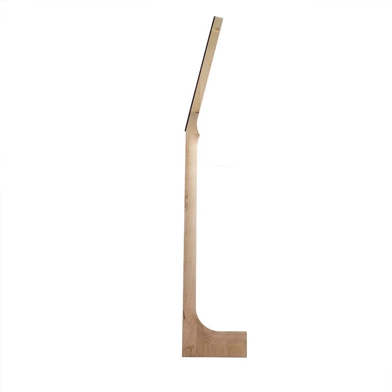 Maple Wood Acoustic Guitar Neck, Rosewood Top Headstock
