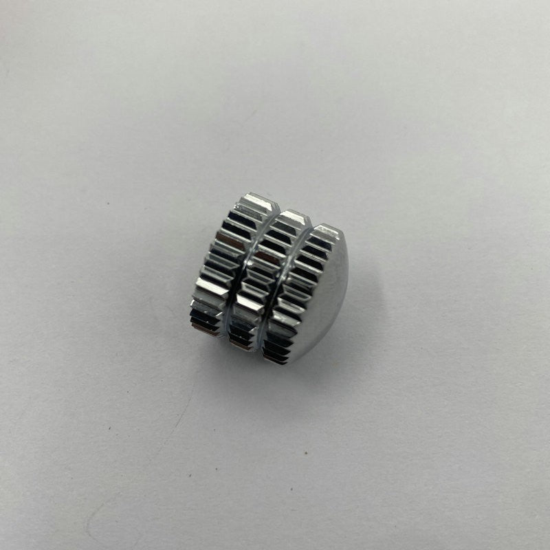 4pcs Chrome Knurled Guitar Bass Knobs Fit Jackson,Fender,Peavey,Aria,W