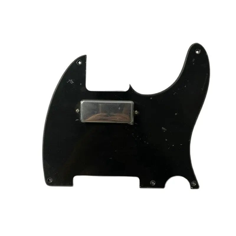 Black Guitar Loaded Control Plate with P90 Pickup Fit Telecaster Tele