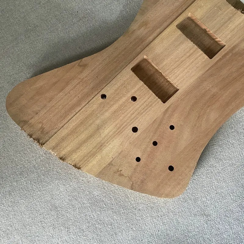 Mahogany Wood Bass Body Fit Firebird