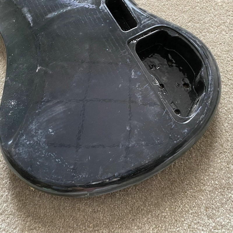 Black Lefty 4 String Bass Basswood Body