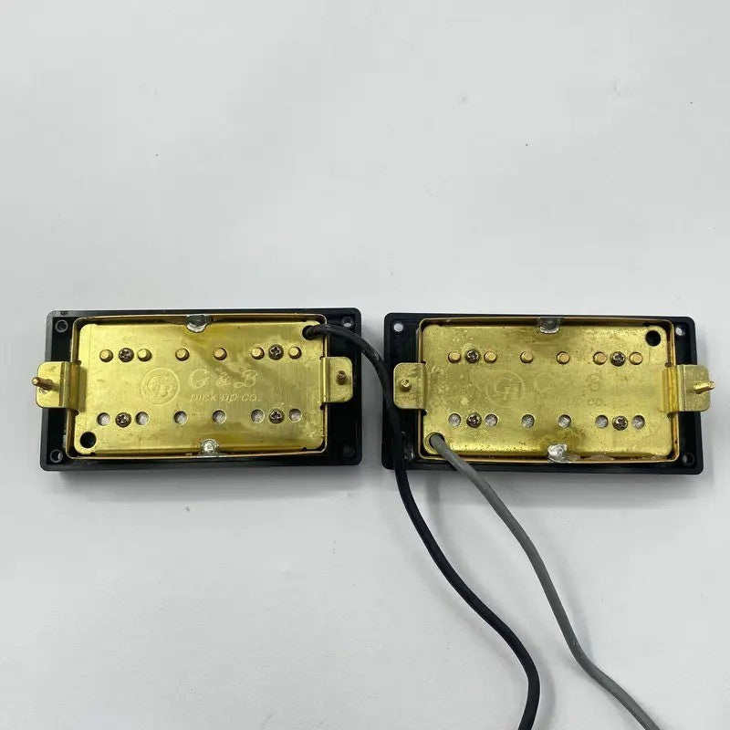 Aged Gold Neck and Bridge Guitar Humbucker Pickups Set Fit Epiphone,Ib