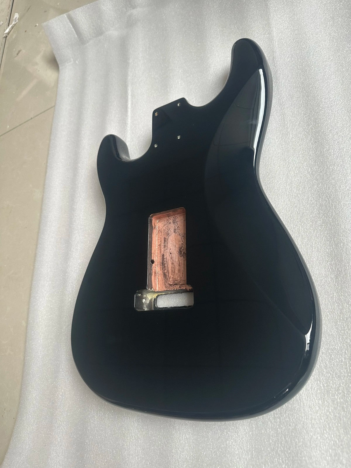 Black Alder Wood SSS Guitar Body Fit Stratocaster Strat