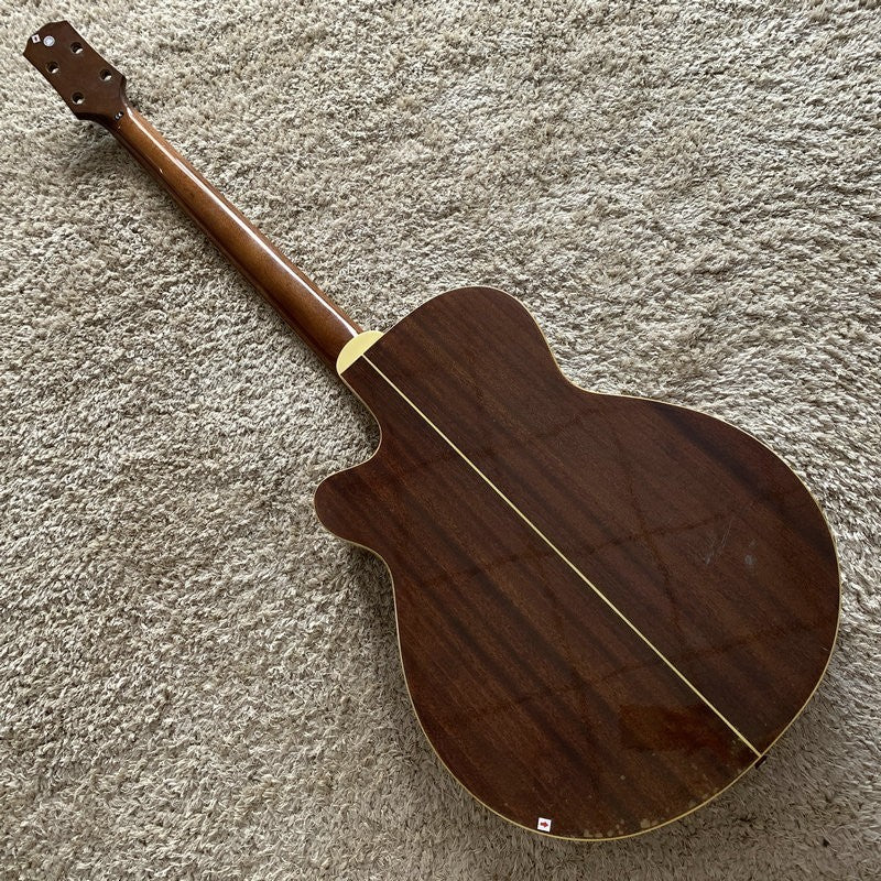 Rogue 4 String Acoustic Bass Spruce Plywood Top Body Mahogany Neck