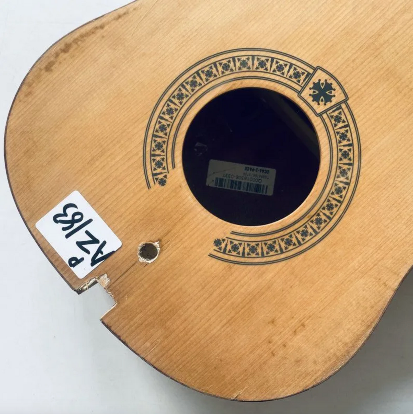 Spruce Plywood Top Acoustic Guitar Body Project