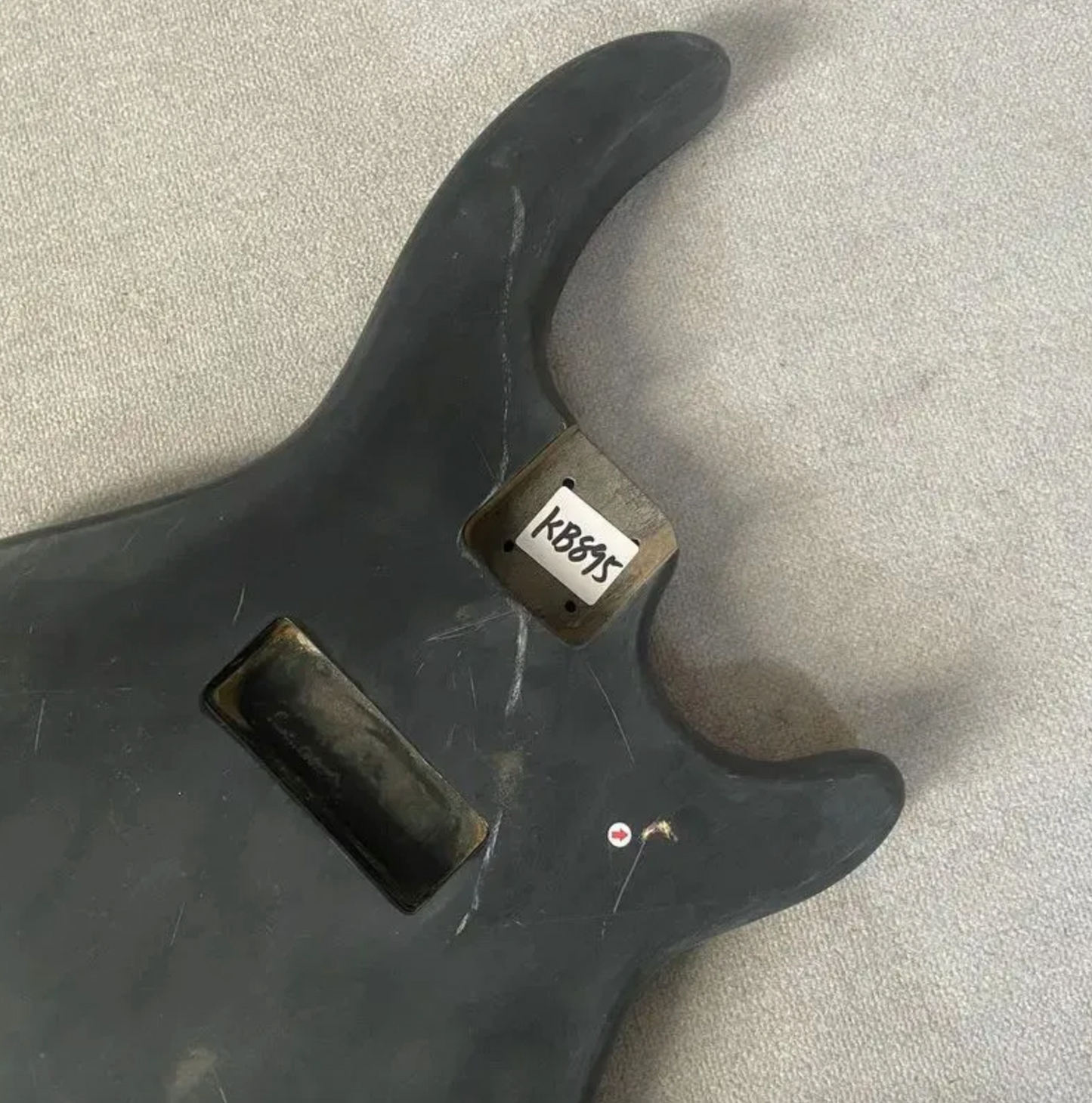 Black 4 String Electric Bass Basswood Body