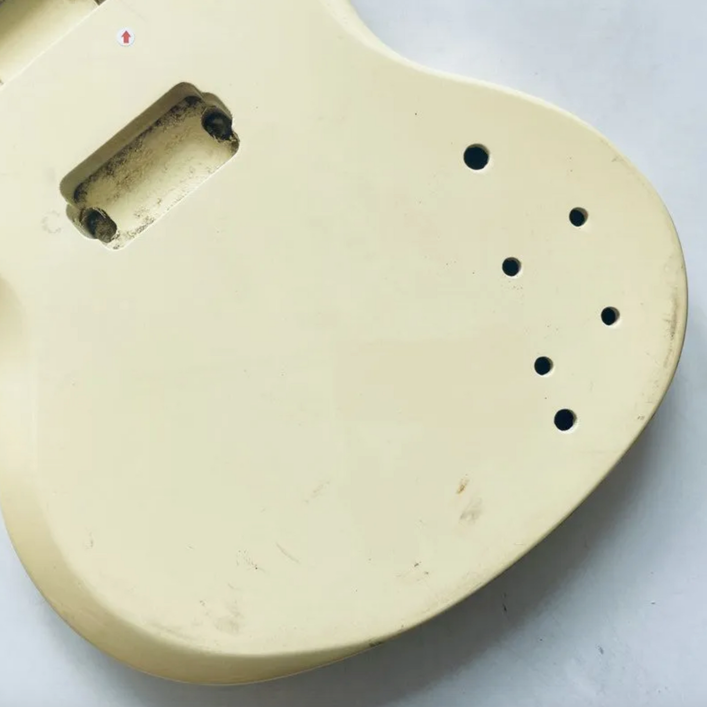Cream White Basswood Guitar Body Fit SG Guitars DIY Project
