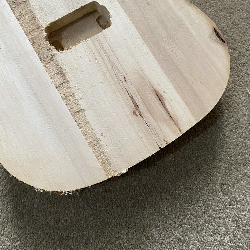 DIY Project Unfinished Basswood HS Guitar Body
