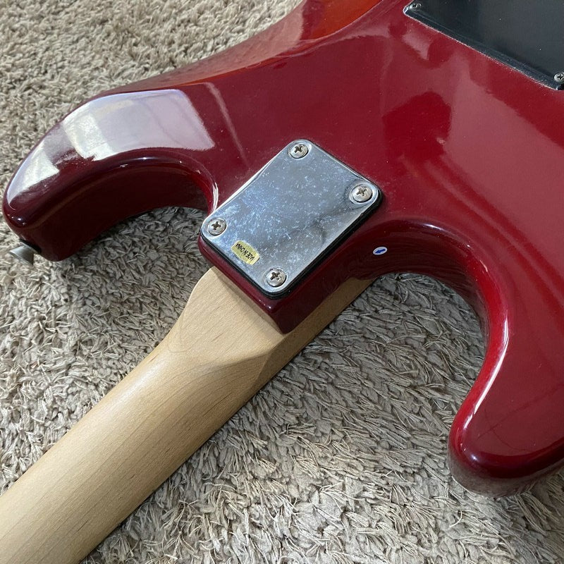 CSR Red Glossy Guitar, Basswood Body, Maple Wood Neck, 22 Frets Finger
