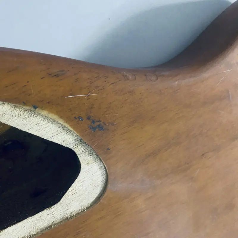 Brown DIY Project Electric Bass Basswood Body