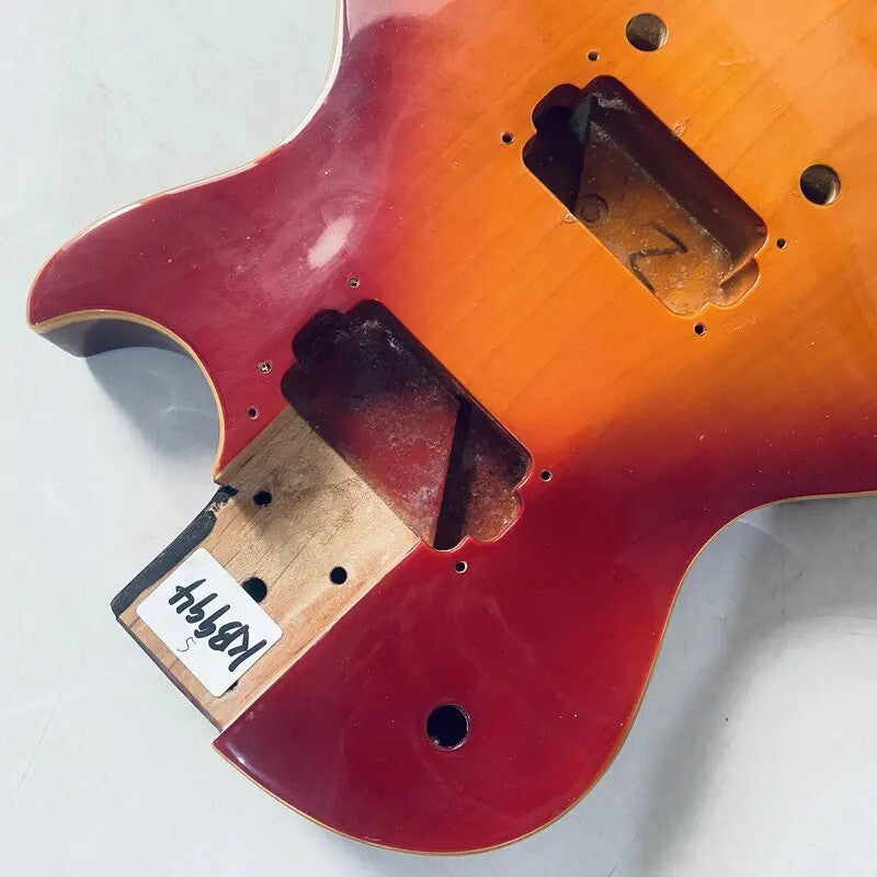 Alder Wood Cherry Burst Guitar Single Cut Body Fit Les Paul LP