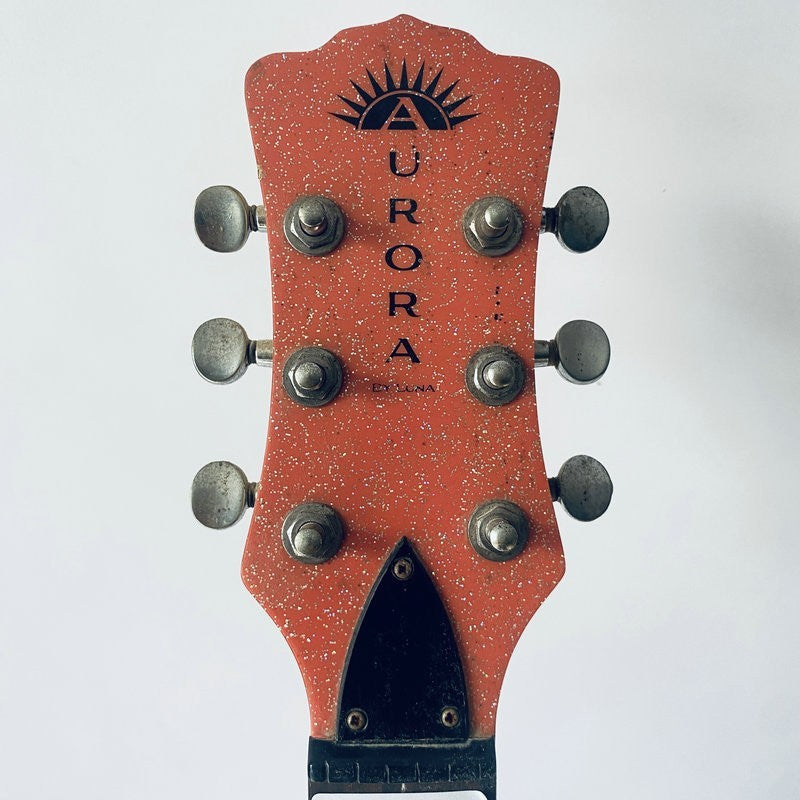 Luna Single Cut Guitar Pink Basswood Body, Maple Neck, Rosewood Finger