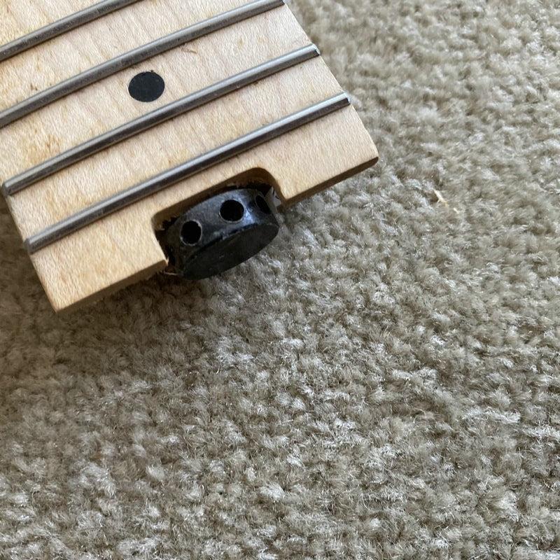 Roasted Maple Wood Guitar Neck 22 Frets Fingerboard DIY Project