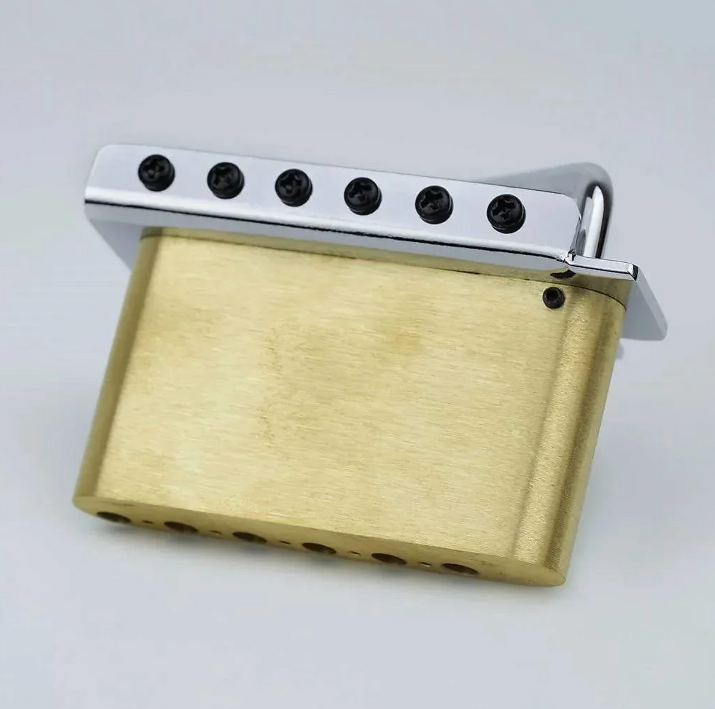 Roller Saddles Guitar Bridge Tremolo. Brass Block Fit Fender Stratocas