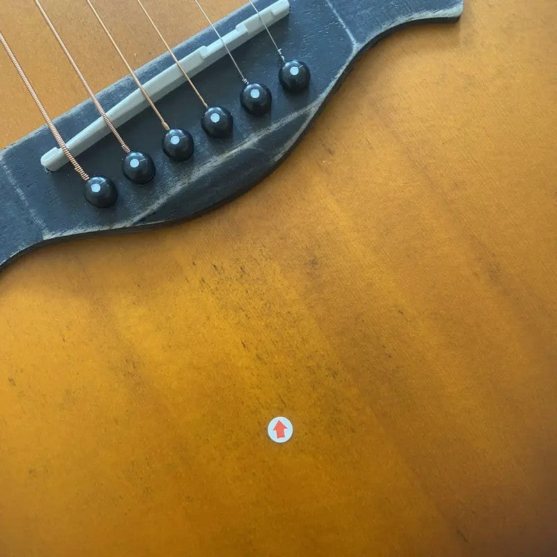 Sunburst Tagima Modena Electric Acoustic Guitar, Maple Neck Rosewood F