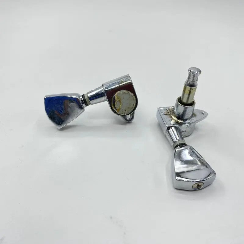 3R/3L Chrome Guitar Tuning Pegs Machines Fit Rogue,Washburn,Peavey,Epi